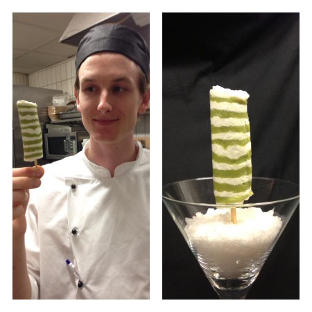 Kallrökt lax, avokadokräm, pepparrotskräm (recept av Heston Blumenthal)